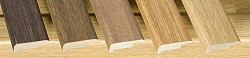Selection of coloured Unistep stair nose nosing Foxwood flooring laminate installation Runcorn | only online shop with 70 colours of Flooring Accessories.