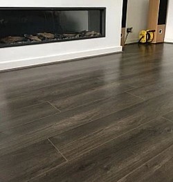 Grey laminate flooring supply + installation Runcorn area