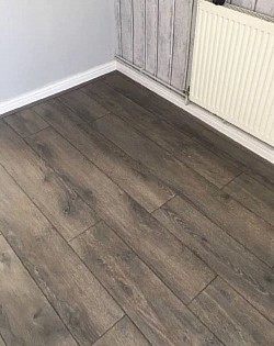 laminate wood supplied and installed, flooring Foxwood trusted team. We stock laminate flooring for supply only, also supply and install  with board underlay, matching Beading too!
