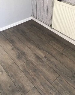 laminate wood supplied and installed, flooring Foxwood trusted team. We stock laminate flooring for supply only, also supply and install  with board underlay, matching Beading too!