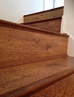 Laminate flooring on stairs | Liverpool | Foxwood Flooring |