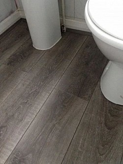 Waterproof flooring supply and pro installation to bathrooms Warrington