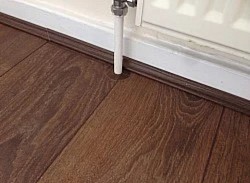 Flooring laminate installation beading and pipe surrounds. We stock all the accessories to make your installation perfect. With every attention to detail, we really do go the extra mile at FoxwoodFlooring. Merseyside
