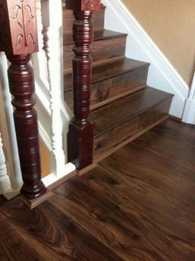 Flooring Runcorn. Laminate flooring installation. Laminate on Stairs